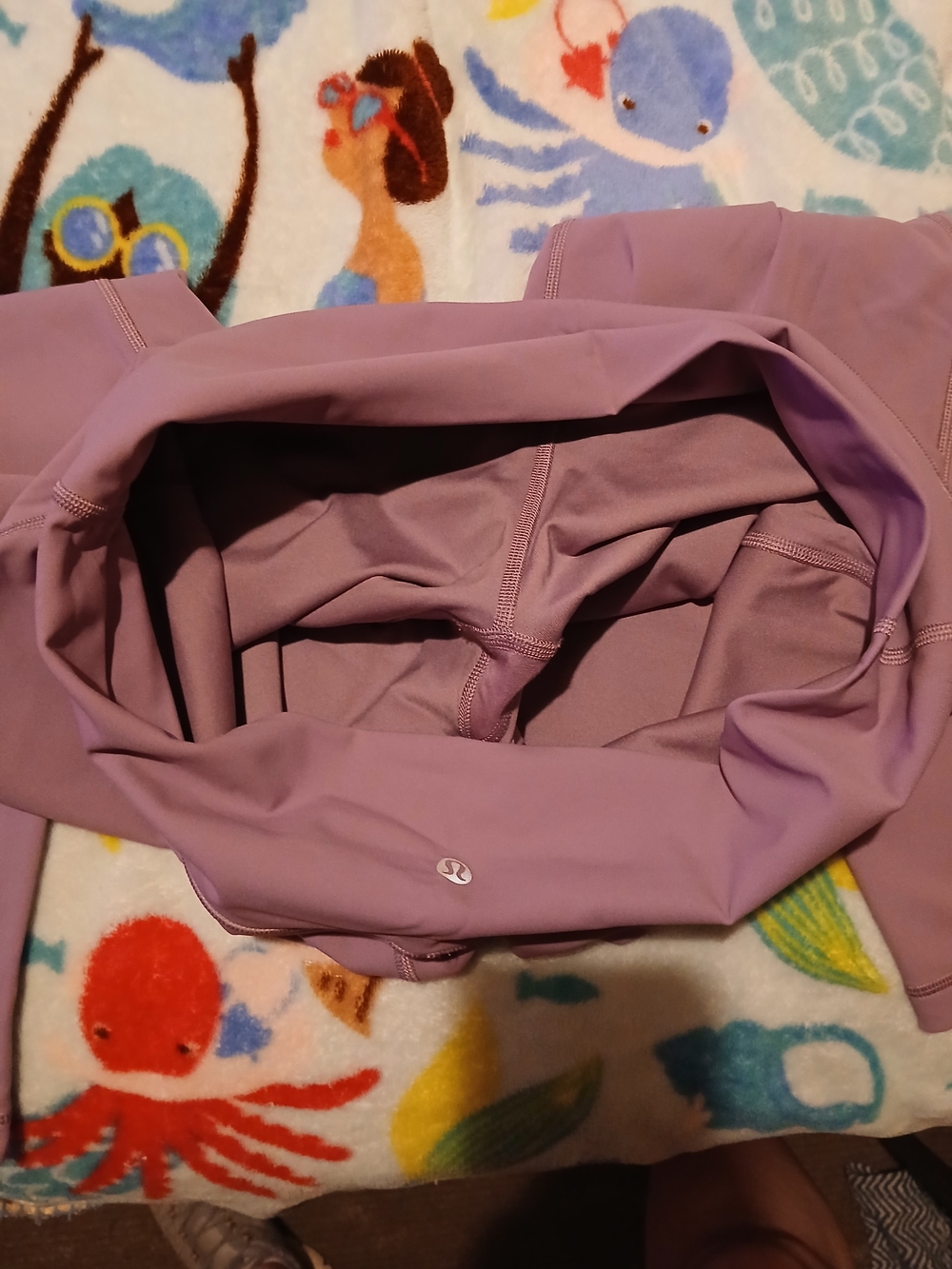 NWOT Lululemon Wunder Under High-Rise Tight 25" Wisteria Purple - Size 14 - Picture 12 of 14